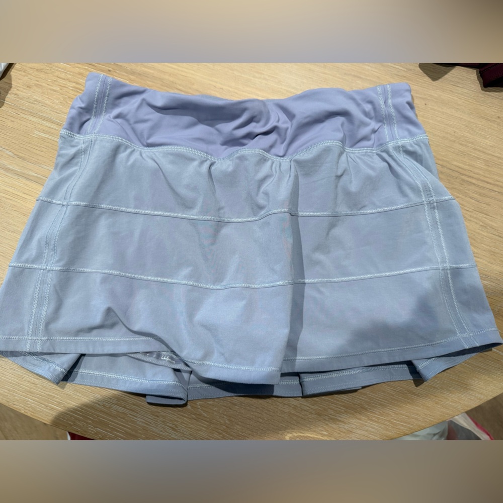 lululemon athletica Pace Rival Mid-Rise Skirt in Pastel Blue